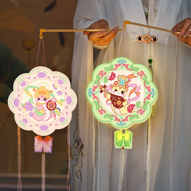 Japanese Lantern Paper - 2025 سنة فانوس الثعبان اليدوية لتقوم