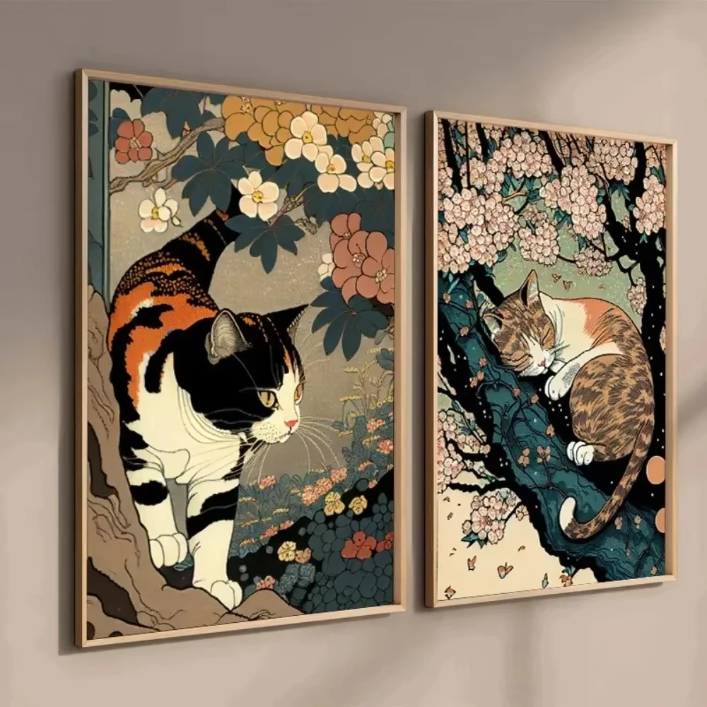 Japanese Lifestyle Movie - مجموعات الطلاء الزيتي بالأرقام اليابانية ukiyo-e