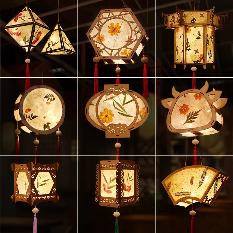 الرجعية نمط الصينية DIY قصر فا - مراجعة Japanese Lantern Paper وسعره