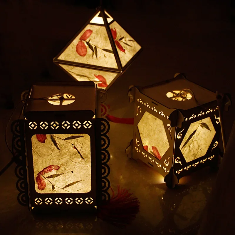 الرجعية نمط الصينية DIY قصر فا - مراجعة Japanese Lantern Paper وسعره