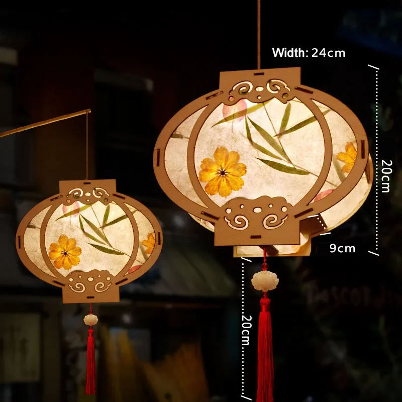 الرجعية نمط الصينية DIY قصر فا - مراجعة Japanese Lantern Paper وسعره