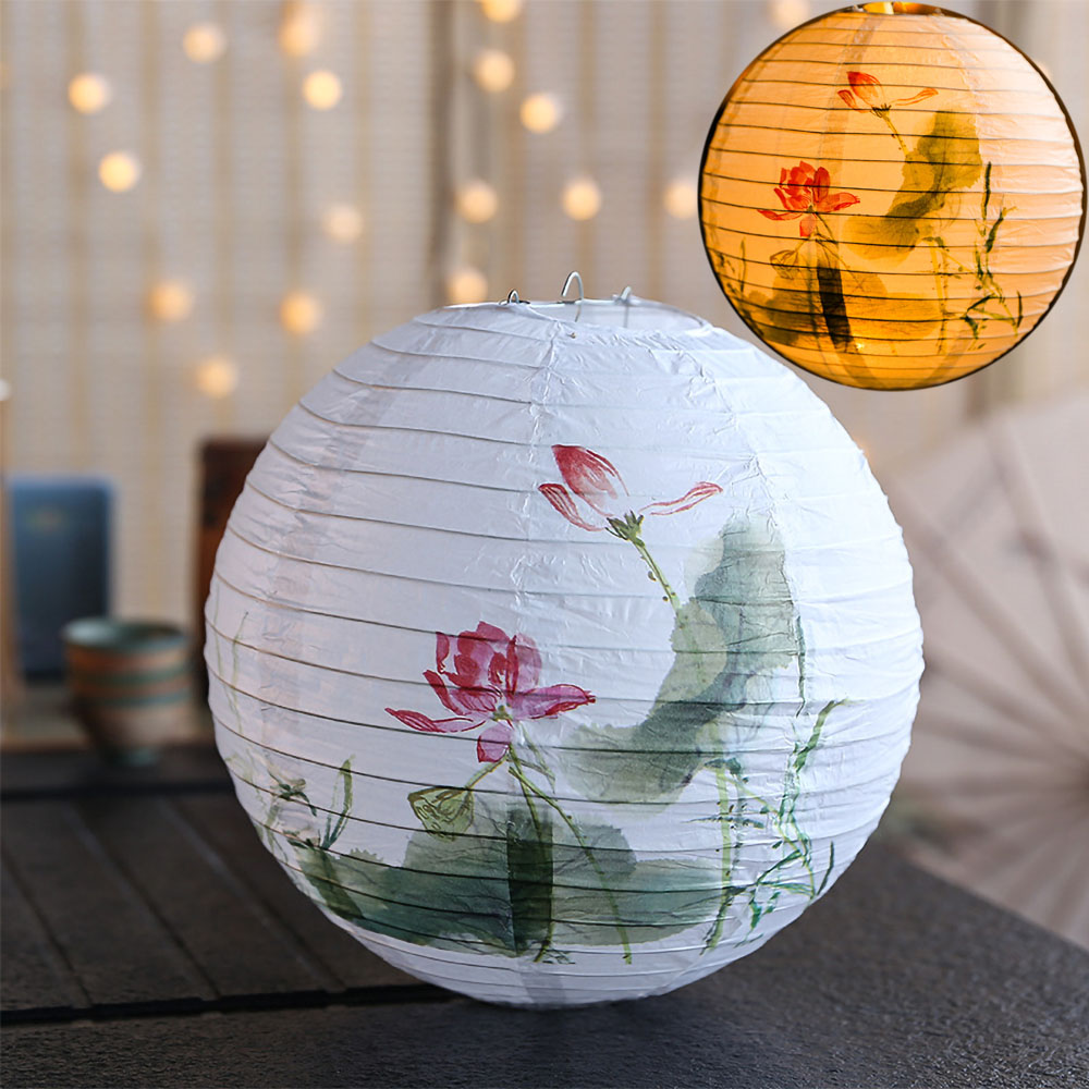 DIY الفوانيس الورقية الشرقية ا - مراجعة Japanese Lantern Paper وسعره