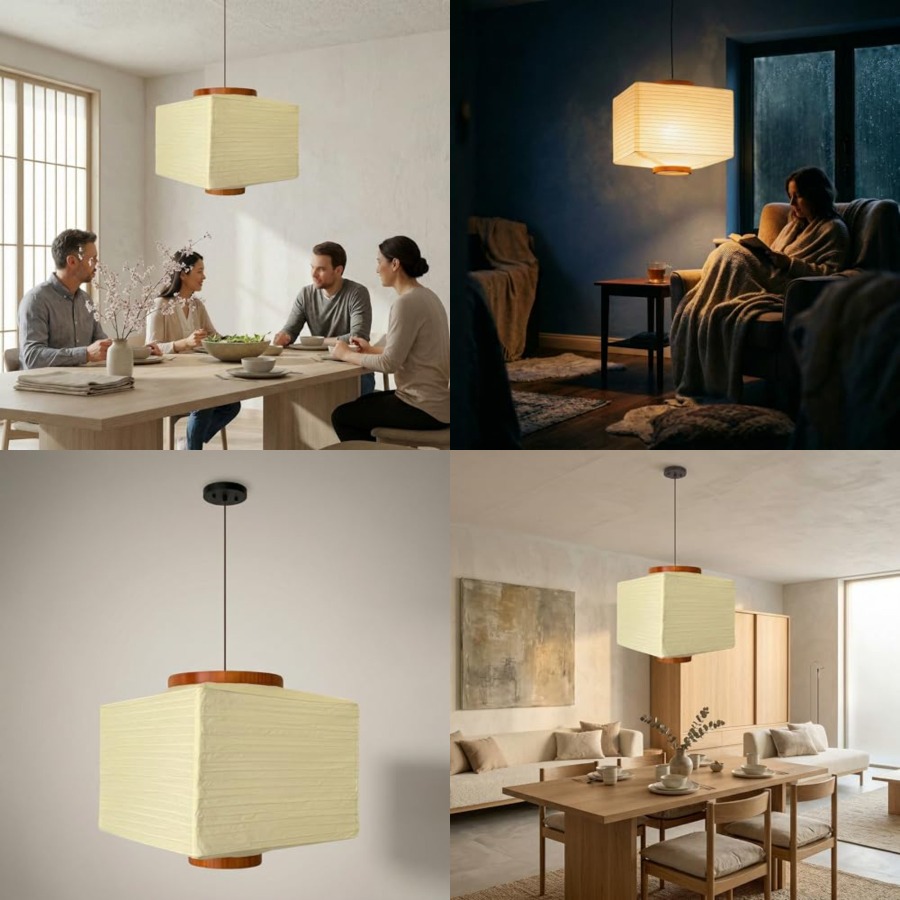 مصباح فانوس ورقي على الطراز ال - مراجعة Japanese Lantern Paper وسعره